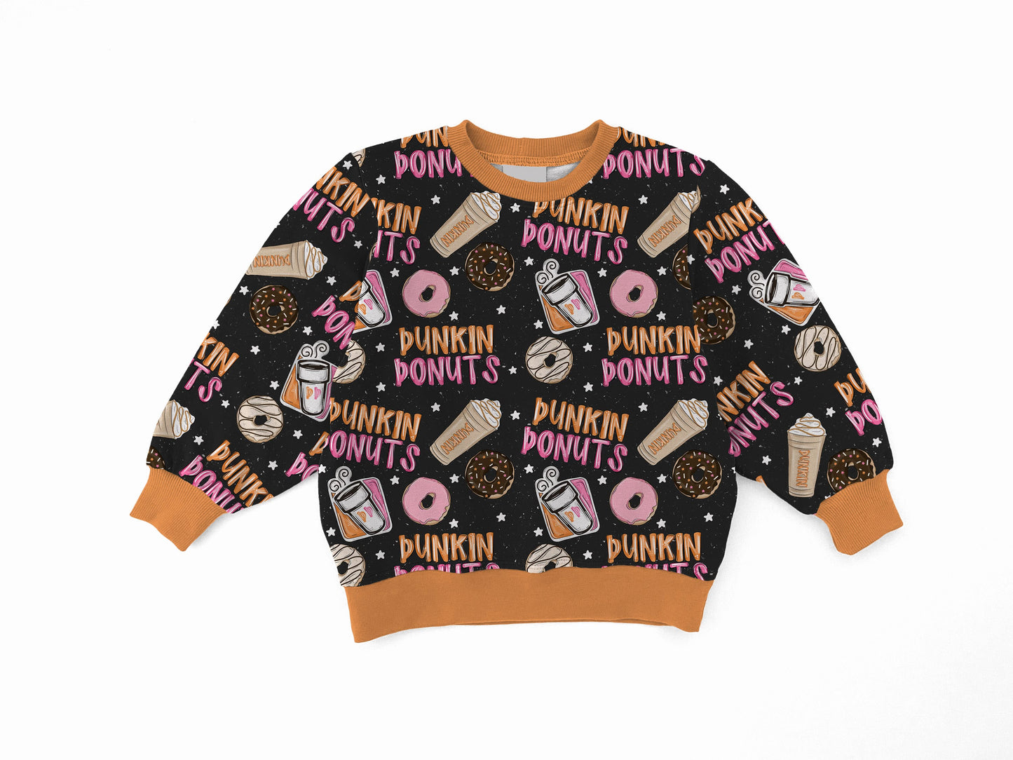 Dunkin Junkie Bamboo Adult Crewneck Pullover