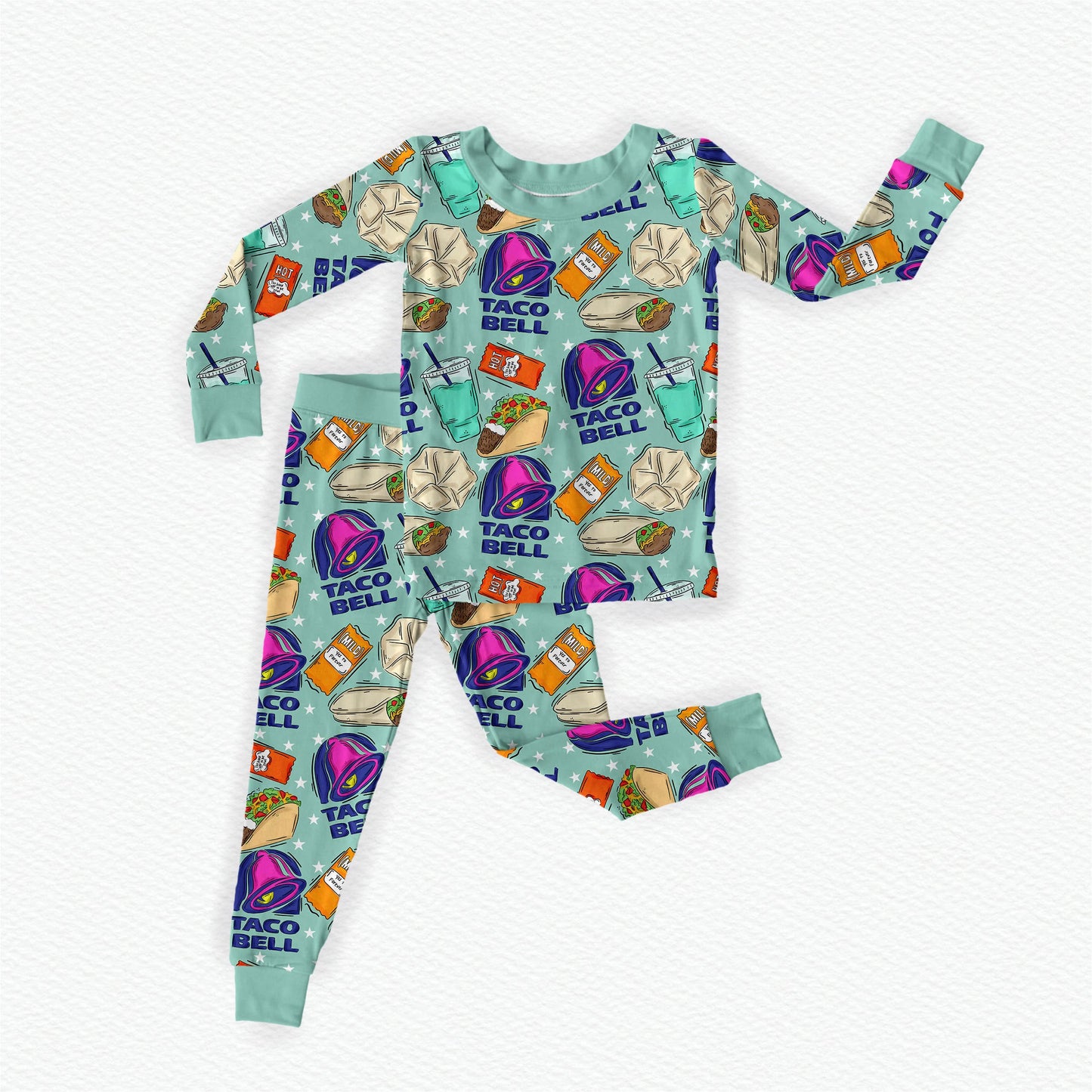 Live Mas Bamboo Long Sleeve Two Piece Pajama Set