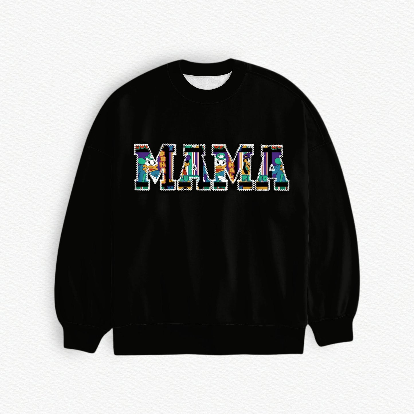 The Britches Box Adult MAMA Embroidered Crewneck - Limited Edition Subscription - AUGUST