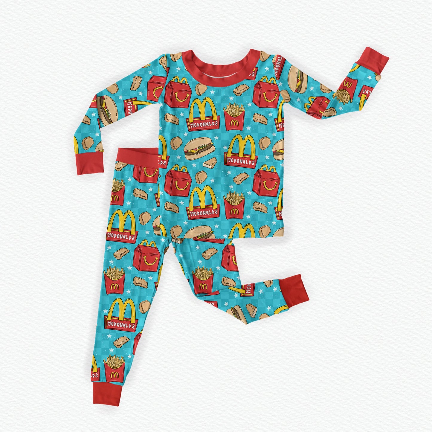 I'm Lovin' It Bamboo Long Sleeve Two Piece Pajama Set