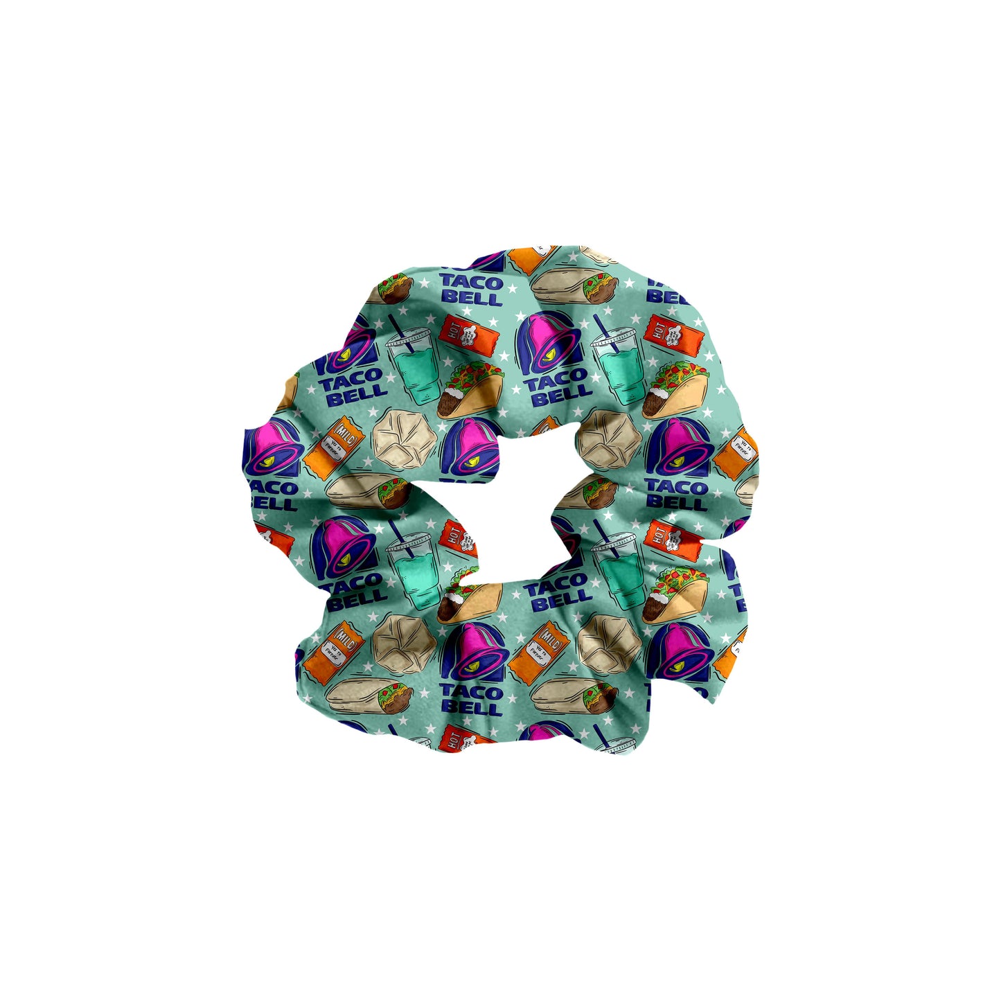 Foodie Drop Bamboo Scrunchies