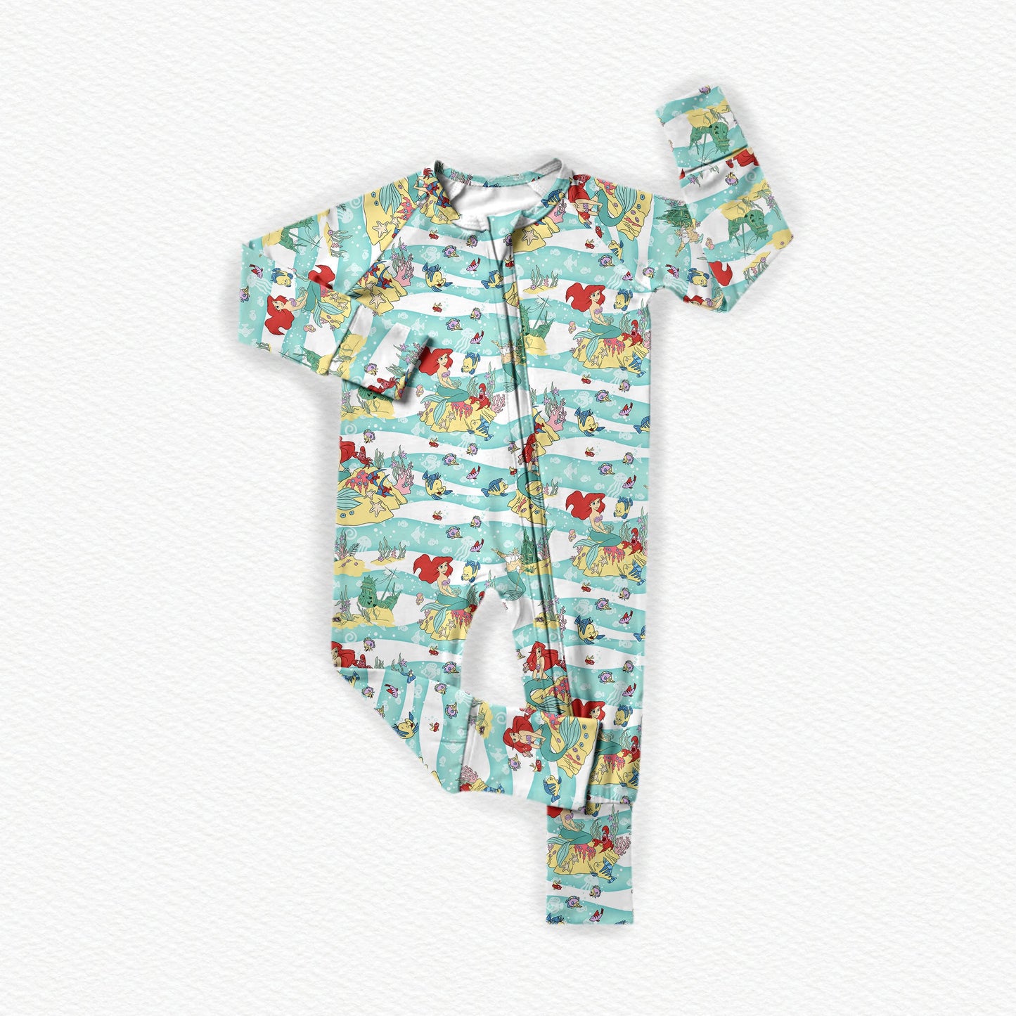 The Little Mermaid Bamboo Zippy
