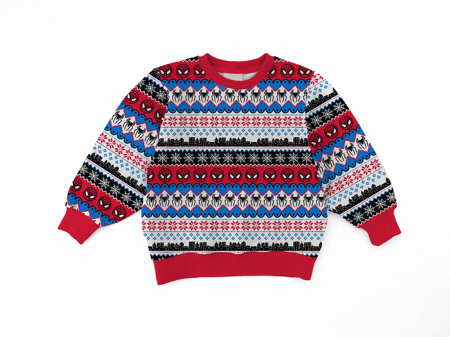 Peter Parker's Sweater Bamboo Adult French Terry Crewneck Pullover
