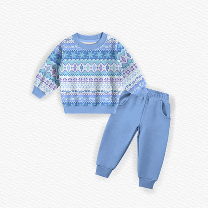 Elsa's Sweater Bamboo French Terry Crewneck & Joggers Set