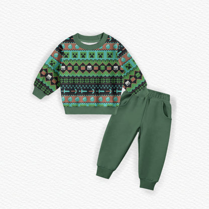 Steve's Sweater Bamboo French Terry Crewneck & Joggers Set