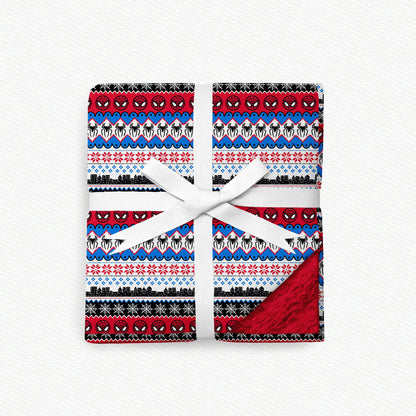 Peter Parker's Sweater Fur Backed Bamboo Blanket