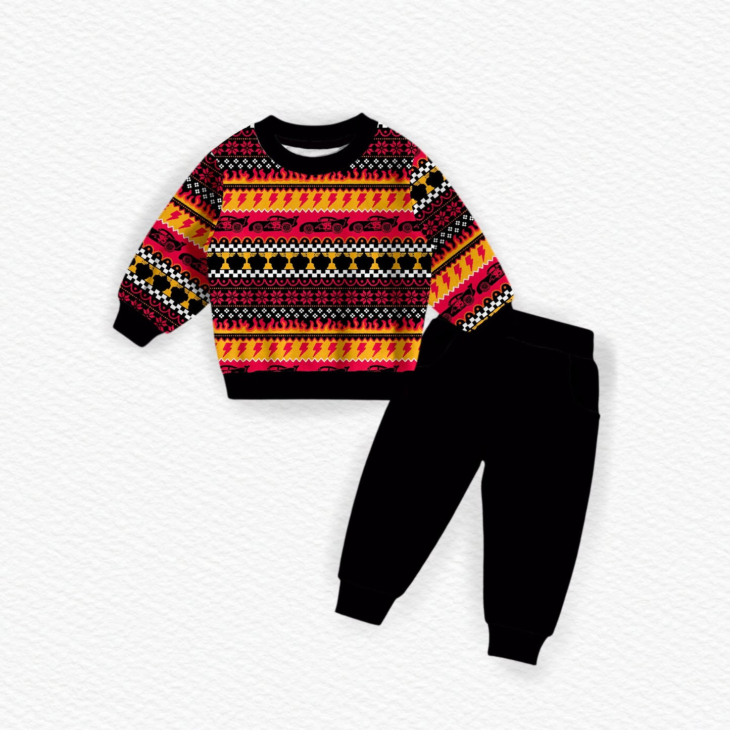 Mater's Sweater Bamboo French Terry Crewneck & Joggers Set