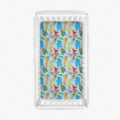 OG Sesame Street Bamboo Crib Sheet