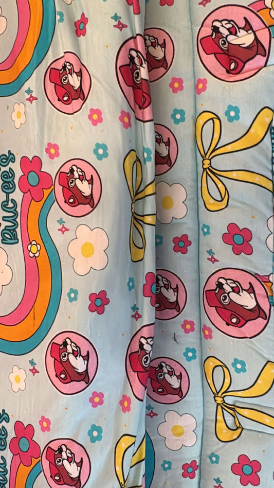 Beaver Bows Bamboo Nap Mat