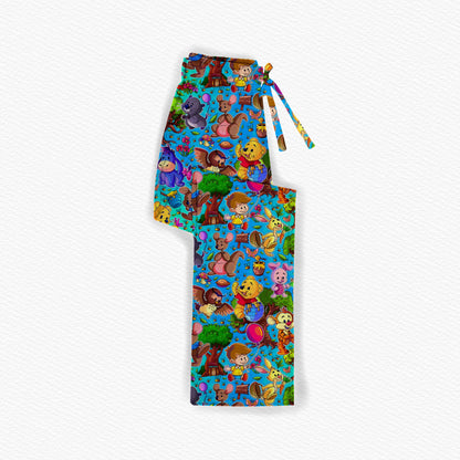 Pooh Toons Bamboo Adult Straight Leg Style Pants