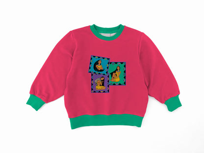 Pocahontas Bamboo Adult Crewneck Pullover