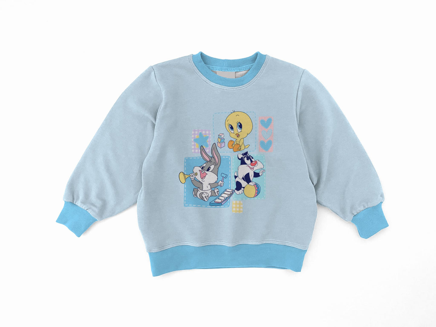 Looney Tunes Bamboo Adult Crewneck Pullover
