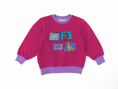 Lion King Bamboo Adult Crewneck Pullover
