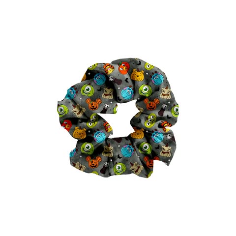 Pumpkin Cuties Bamboo Scrunchie