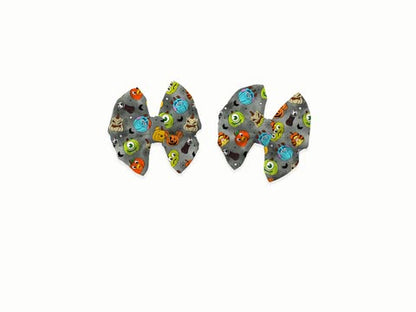 Pumpkin Cuties Piggy Bows (Set of 2)