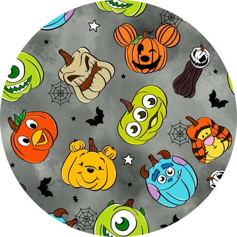 Pumpkin Cuties Bamboo Bow Headband