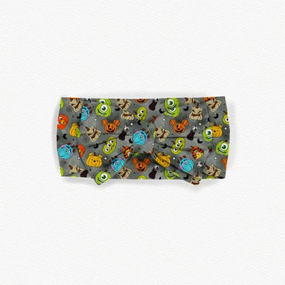 Pumpkin Cuties Bamboo Bow Headband