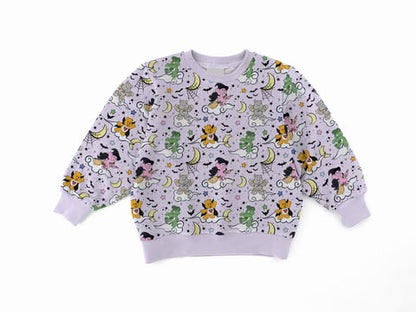 Scaring Is What Counts Bamboo Adult French Terry Crewneck Pullover