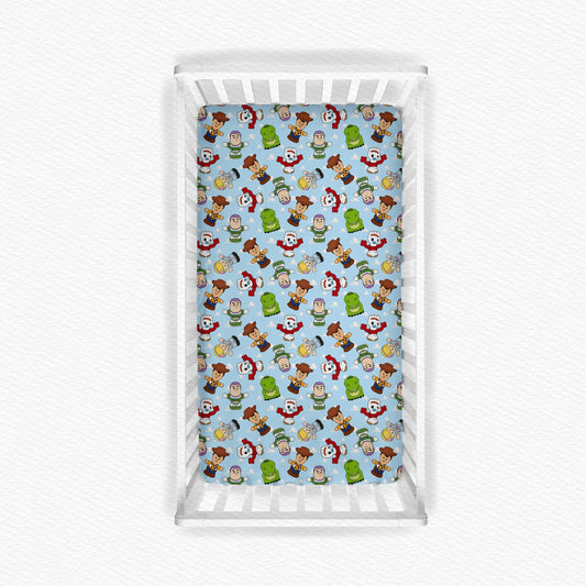 Toy Story Tiny People Bamboo Crib Sheet