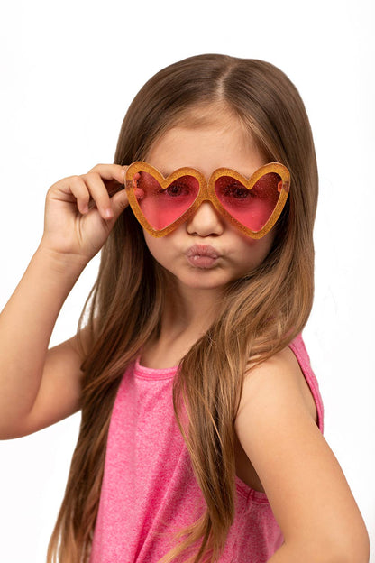 Officially Licensed Trolls Poppy Heart Glasses Sun-Staches