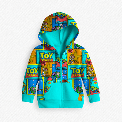 Patchwork Toys Bamboo French Terry Zip Up Jacket