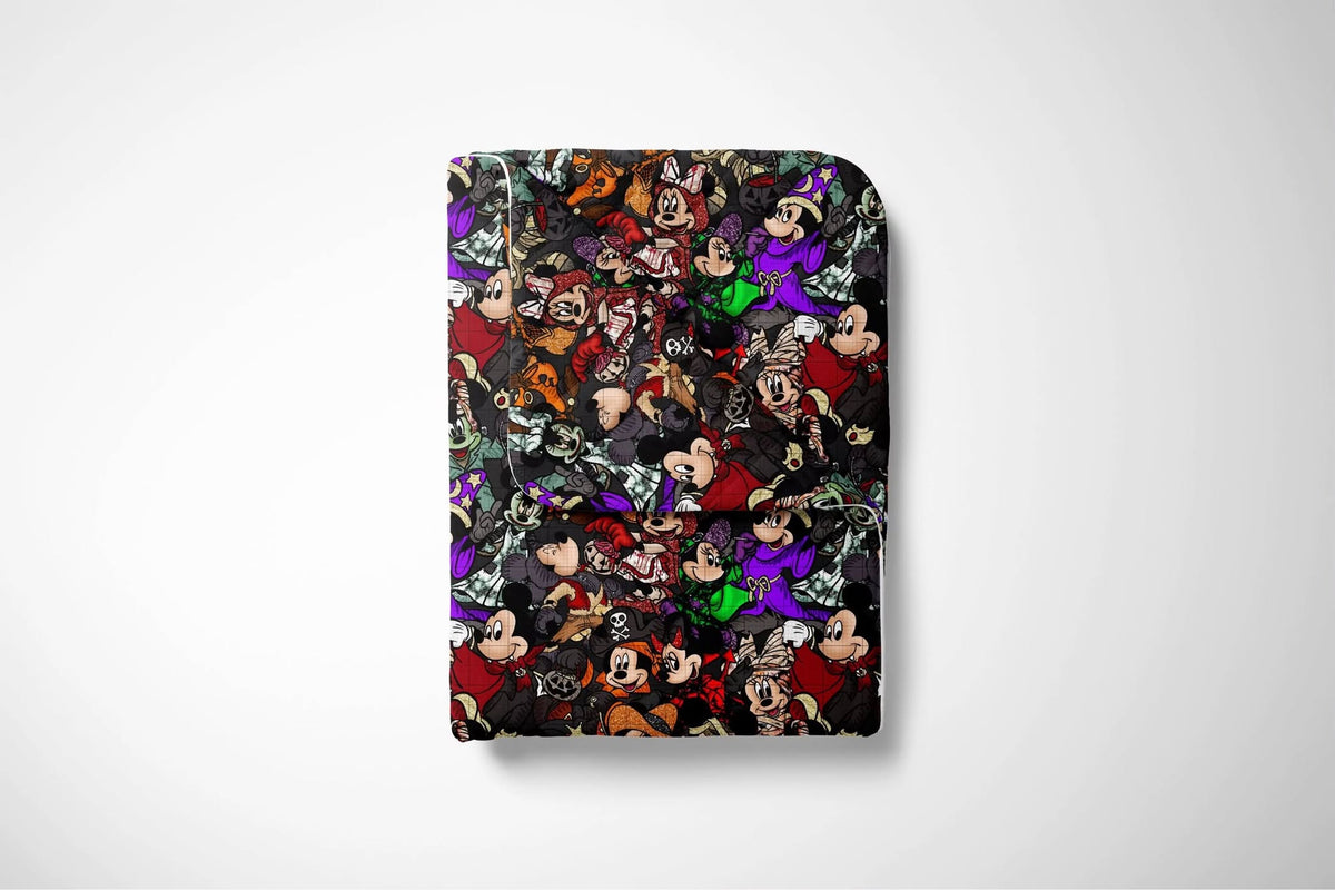 Mickey's Cauldron Quilted Bamboo Blanket