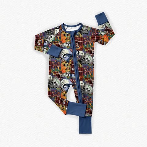 Once Upon A Fright Bamboo Zippy Pajamas