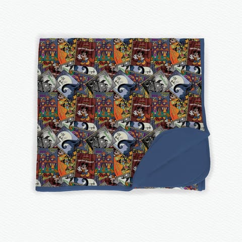 Once Upon A Fright Double Layered Bamboo Blanket