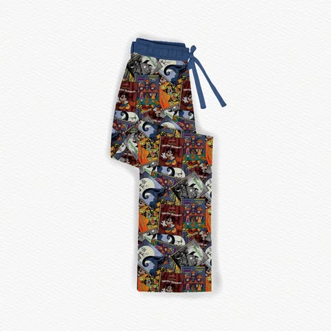 Once Upon A Fright Adult Straight Leg Pants