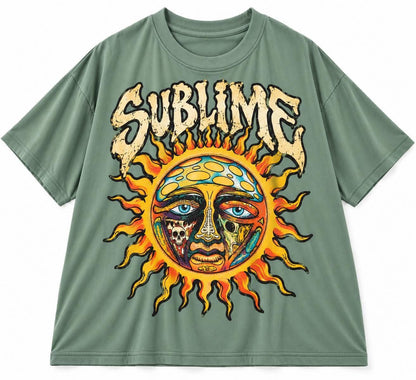 The 90's - Grunge & Good Vibes Oversized Bamboo Tee Collection
