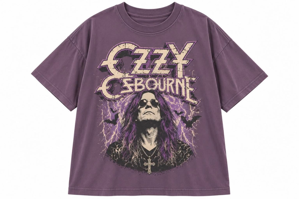 The 80's - Rock Legends Oversized Bamboo Tee Collection