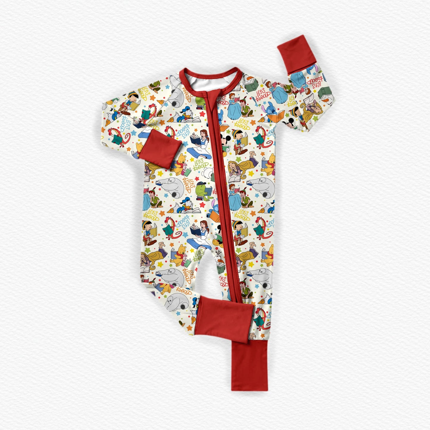 Let's Read Bamboo Zippy Pajamas