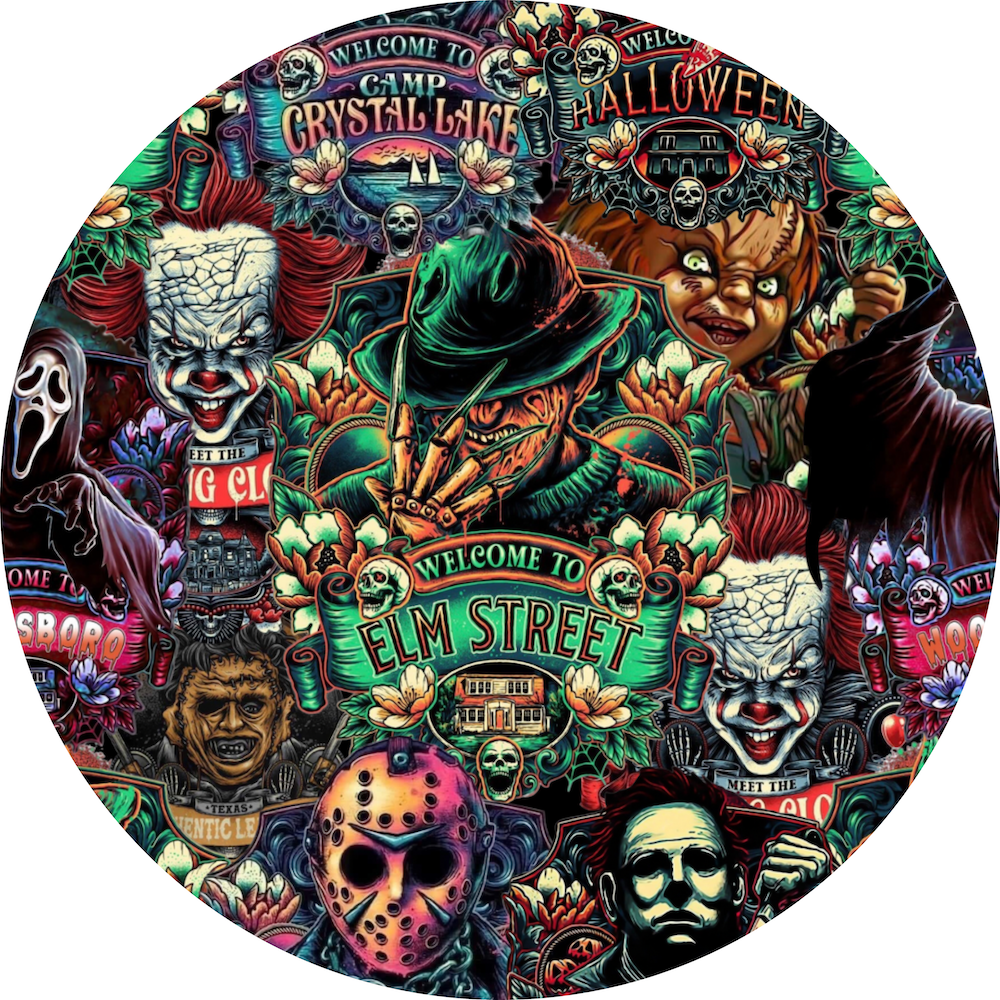 Horror Classics Bamboo Adult Jogger Style Pants