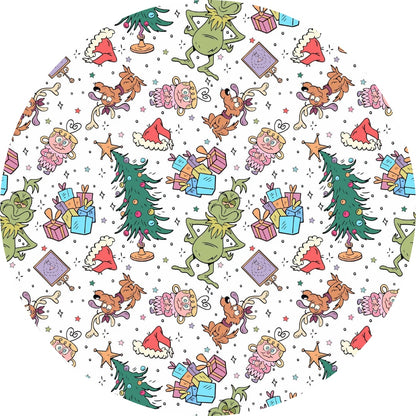 Mean But Merry Christmas Fur Backed Bamboo Blanket