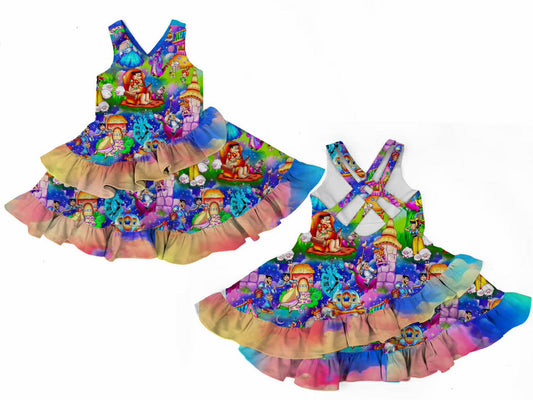 Yabba-Dabba-Doo! Bamboo Tiger Lily Dress