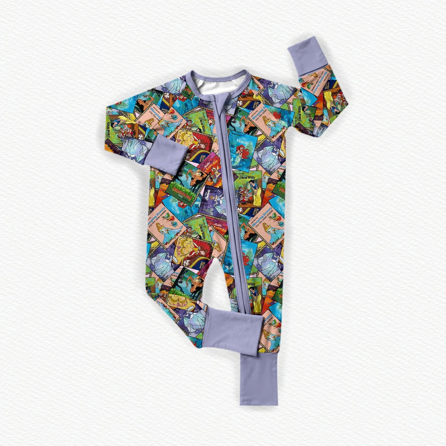 Little Golden Gal Bamboo Zippy Pajamas