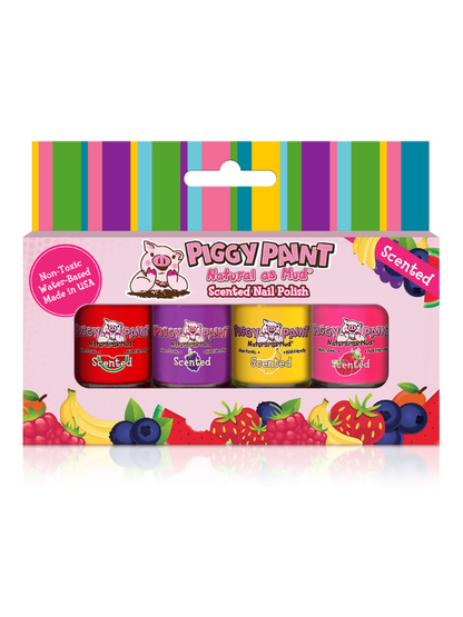 Scented Silly Unicorns Set Non-Toxic Kids Nail Polish