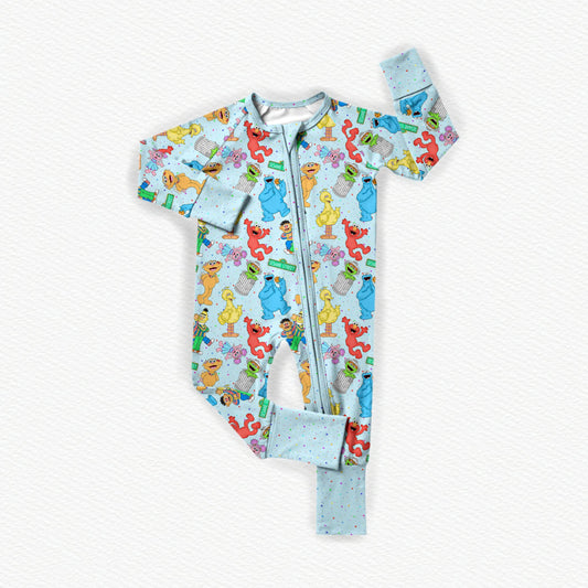 OG Sesame Street Bamboo Zippy Pajamas