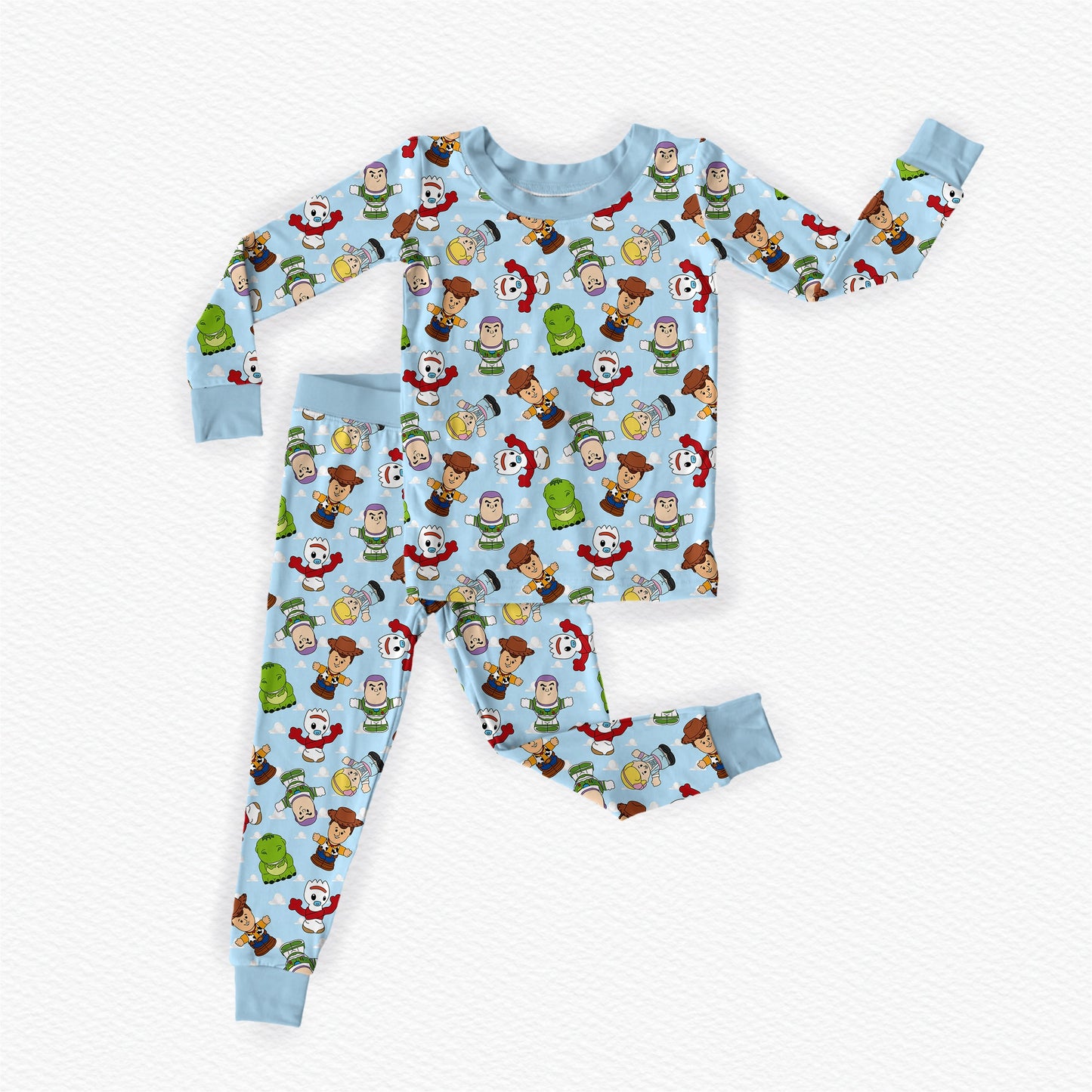 Toy Story Tiny People Bamboo Long Sleeve Two Piece Pajama Set