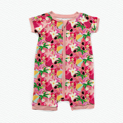 Berry Fun Summer Bamboo Shortie