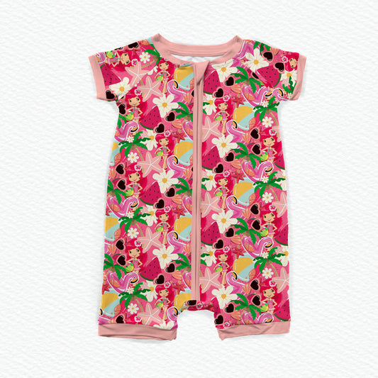 Berry Fun Summer Bamboo Shortie