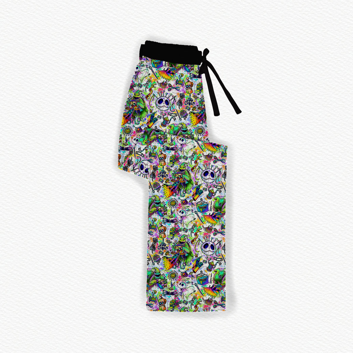 "I'm The Boogie Man" Bamboo Adult Straight Leg Pants