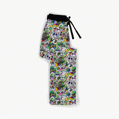 "I'm The Boogie Man" Bamboo Adult Straight Leg Pants