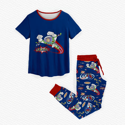 Buzz Lightyear Bamboo Adult Jogger Style Sleep Set
