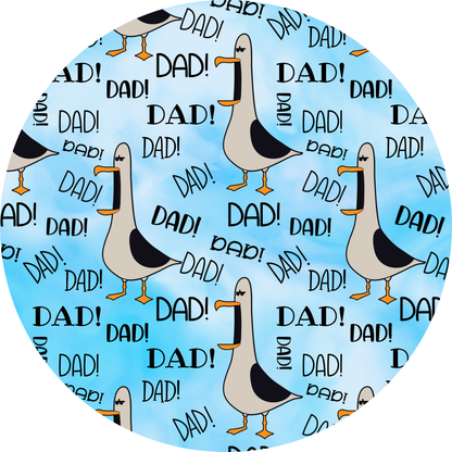 DAD! DAD! DAD! Bamboo Hooded Tee & Jogger Shorts Set