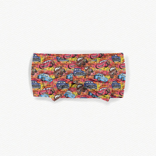 Git-R-Done Watercolor Bamboo Bow Headband