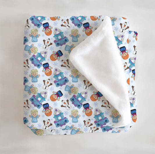 Worth Melting For Tiny People Minky Blanket