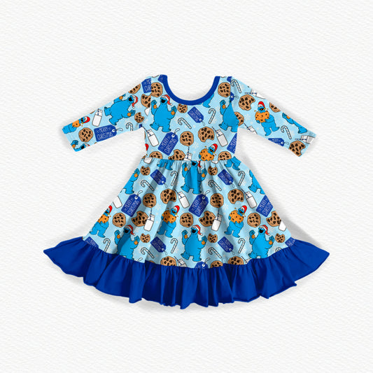 C Is For Cookie Bamboo Long Sleeve Dress