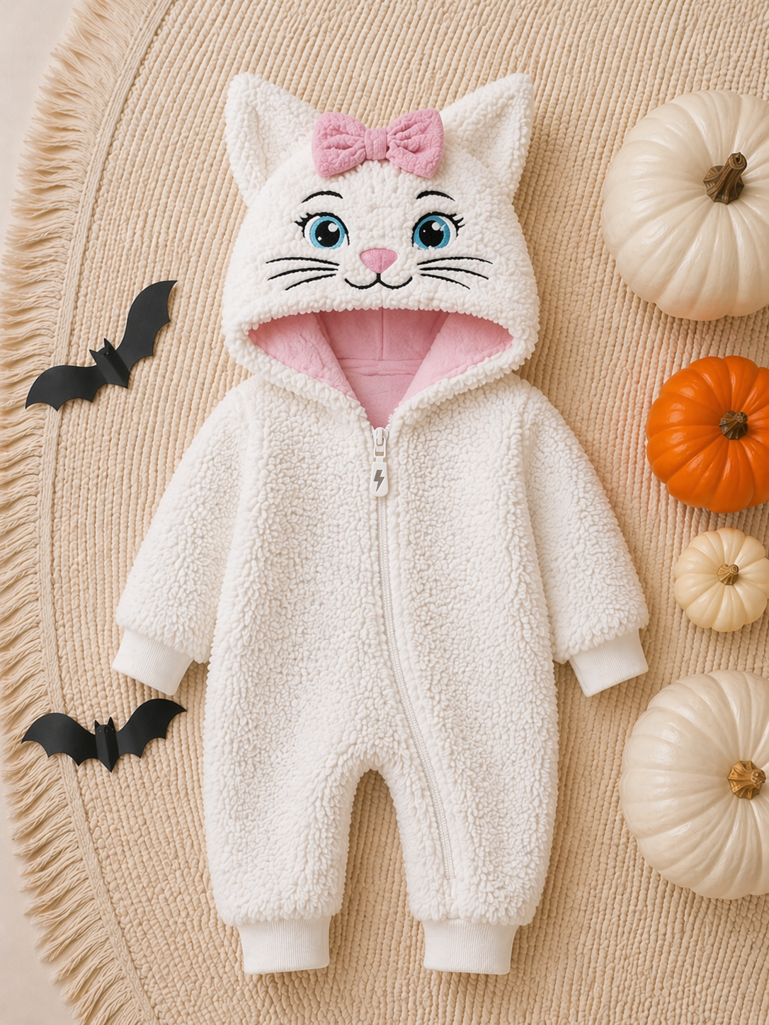 Marie Sherpa Plush Bamboo Lined Hooded Zippy