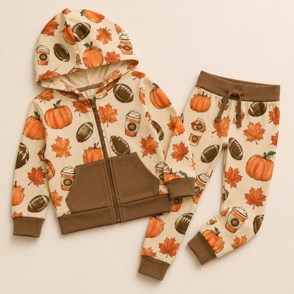 The Britches Box Boy Specialty Daywear HOODIE & JOGGER SET - Limited Edition Subscription - OCTOBER